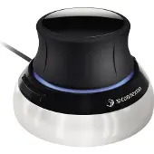 3DConnexion SpaceMouse Compact, 3D-hiiri, musta/hopea