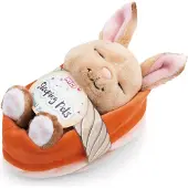 Nici Pehmopupu ja porkkana korissa, persikan värinen, 12 cm
