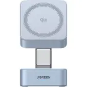 UGREEN MagFlow Qi2.2 25W 2-in-1 Magneettinen Langaton Laturi