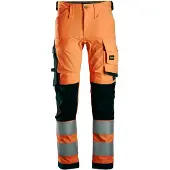 Snickers 6343 High-Vis joustavat (lyhyt) työhousut