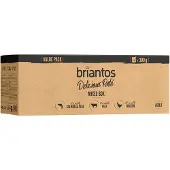 Briantos 44x100g Delicious Paté lajitelma koiran märkäruoka