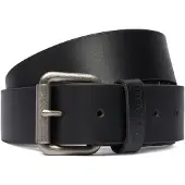Barbour Allanton Leather Belt - Black - 122 CM
