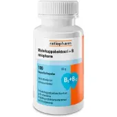 Ratiopharm Maitohappobakteeri + B 100 kapselia