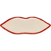 Serax Les Objets Mouleversants tarjotin L Red-white