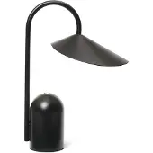 Ferm Living Pöytävalaisin , Arum, himmennettävä, Musta, Terassi, Metalli, Design