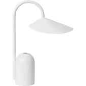 Ferm Living Arum kannettava valaisin Valkoinen