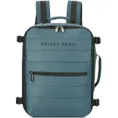 Delsey Shadow 5.0 Yritysreppu RFID-suoja 40 cm Kannettavan tietokoneen taskun syvyys Vihreä