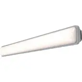 Osram LED-kosteiden tilojen LED-lamppu SUBMARINE INTEGRATED, 118 cm, IP65 INTEGRATED, Alumiini/harmaa/sinkki, Synteettinen materiaali