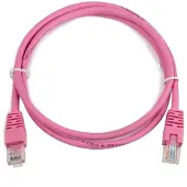 Gembird RJ45/RJ45 Cat5e 5m, 5 m, Cat5e, U/UTP (UTP), RJ-45, RJ-45, Vaaleanpunainen (PP12-5M/RO)