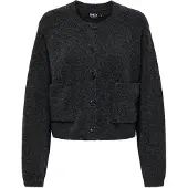 ONLY Onlpiemonte L/S Cardigan Knt Noos - Grey - XL