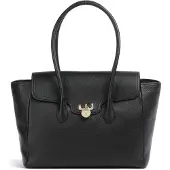 Ralph Lauren Tanner Shopperit Nahka 36 cm Musta