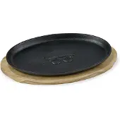 HOLM Tallerken - Black - 27X17.5CM