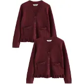 Clarks Neuletakki burgundin punainen