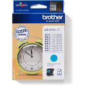Brother LC125XLCBP korkean kapasiteetin mustekasetti, syaani