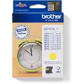 Brother LC125XLY -suurväriainekasetti, keltainen, jopa 1200 sivua