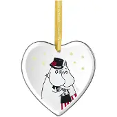 Muurla - Muumi Lasikoriste Muumimamma & Muumipappa 8 cm
