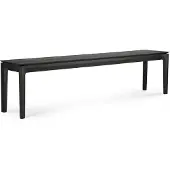 Ethnicraft Bok Penkki 35x186 cm Musta lakattu tammi