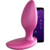 We-vibe Ditto+ Sovelluksella ja Kaukosäätimellä Ohjattava Värisevä Anustappi 8,5 cm - Pinkki