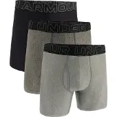 Under Armour Ua Performance Tech - Solid 6" 3Pk - Multi/patterned - S