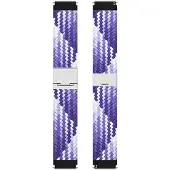 CaseOnline Punottu kellon ranneke Garmin Venu 4 (45mm) - Gradient purple