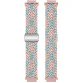 CaseOnline Punottu magneettinen ranneke Garmin Venu 4 (41mm) - Blue Pink