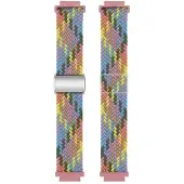 CaseOnline Punottu magneettinen ranneke Garmin Venu 4 (41mm) - Purple Pulse