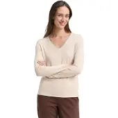 Tom Tailor Basic V-aukkoinen Neulepaita