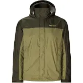 Marmot Men's Precip Eco Jacket Rosin Green/olive Grove Sadetakit M