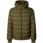 Pepe Jeans for man. PM4027187 Puffer Hood Coat green (S), Casual, Polyamide