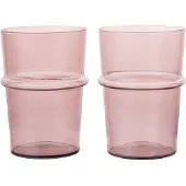 Ferm Living , Boya Juomalasi 2 kpl - Mauve