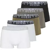 GUESS Bokserishortsit beige / meleerattu harmaa / oliivi / musta