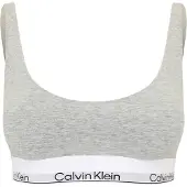 Calvin Klein Underwear Rintaliivi harmaa / musta / valkoinen