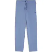 BOSS for man. 50535877 Waffle trousers blue (L), Homewear, Cotton
