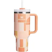 Stanley - Quencher Tumbler Termosmuki 1,18 L Apricot Court Geo