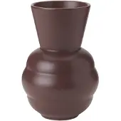 Knabstrup Keramik Tortus Archie maljakko No1 21 cm Bordeaux