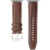 CaseOnline Nahkainen kellon ranneke Watch 5 (40mm) - Espresso Noir