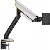 MaxMount Titan Heavy-Duty Monitorivarsi RGB:llä 24″-57″ - Valkoinen