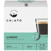 Chiato NESCAFÉ Dolce Gusto -koneisiin sopivat kahvikapselit Lungo, 16 kpl.