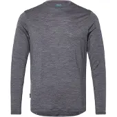 Icebreaker M Mer 125 Cool-Lite Sphere Iii Ls Tee - Grey - M