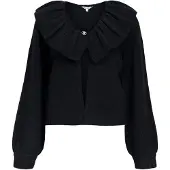 Object Objdenisi L/S Lo Knit Cardigan Noos - Black - L