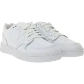 New Balance unisex for kids. GSB480V1 Leather trainers 480 white (36), Eco Leather, Flat, Laces, Casual, children's fashion