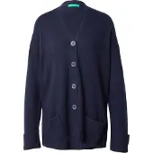 United Colors of Benetton L/S Cardigan - Navy - M