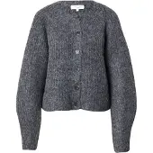Rosemunde Rwtulip Wool Blend Ls O-Neck Rib Kn - Grey - L