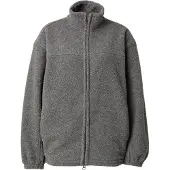 Weekday Fleece Zip Jacket - Grey - S