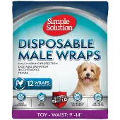 Simple Solution disposable male wraps, 12 pcs., XS urossuoja