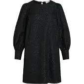 Vila Vitaliama O-Neck L/S Dress/Pr - Black - 42