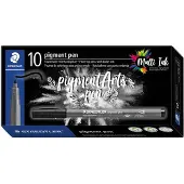 Staedtler pigment pen intense black 10 pcs.