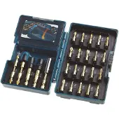 Makita Impact Gold - Ruuvimeisselisarja - torx, phillips, pozidriv, nelikulmainen - kuusiokolmio