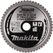 Makita HM 136mm Z-56 akkumetallisahat pyörösahanterä