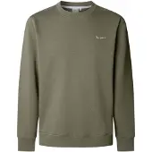 Pepe Jeans for man. PM5800013 Sweatshirt Macbeth Small Logo green (S), Casual, Cotton